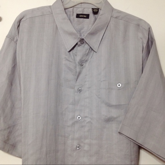 Gachu Linen Short Sleeve Shirt - 4XL - Picture 6 of 8